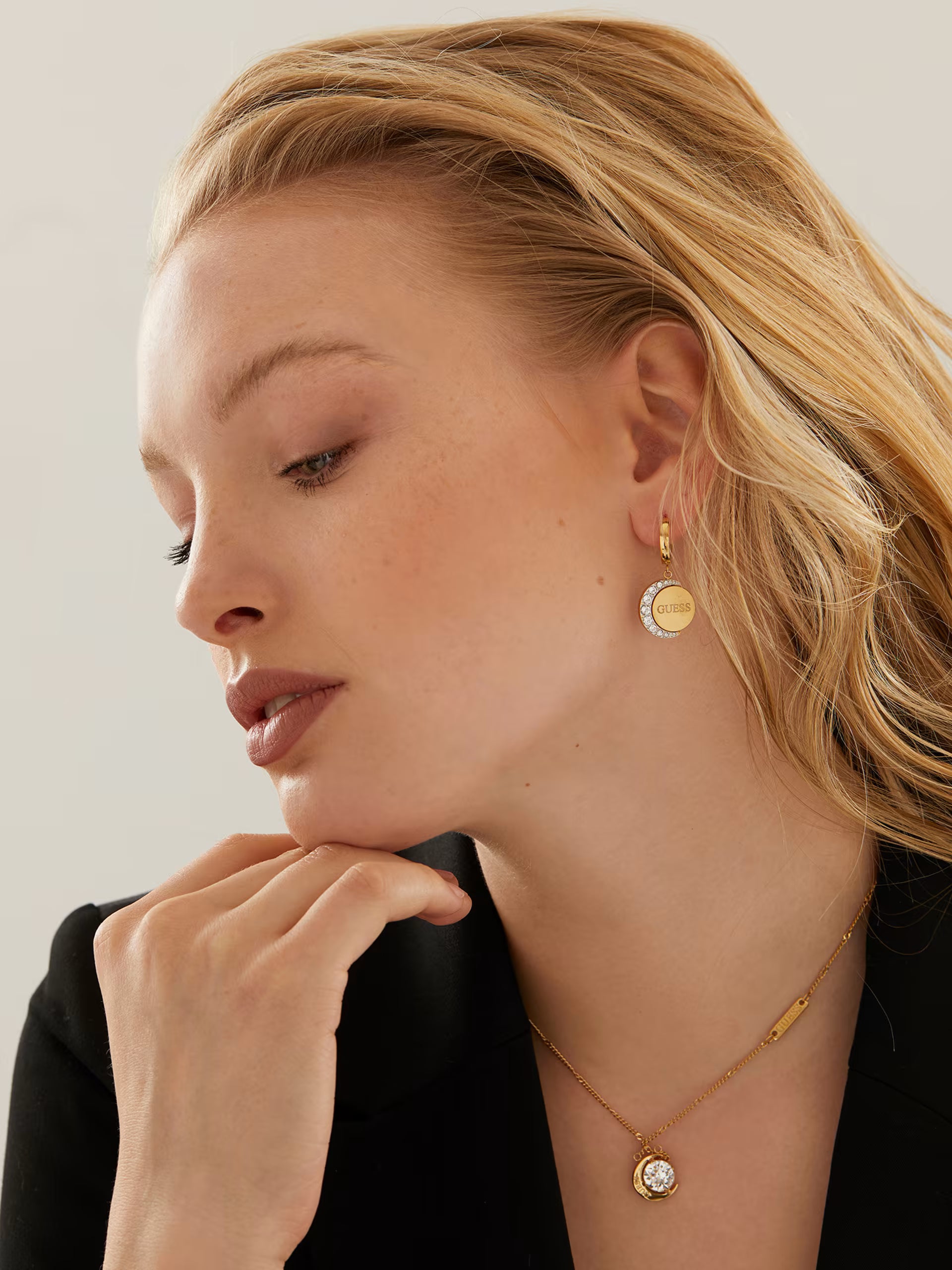 Guess boucles d'oreilles moon phases